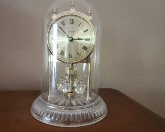 Linden Crystal Anniversary Clock