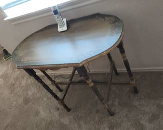 Tole Painted Accent Table