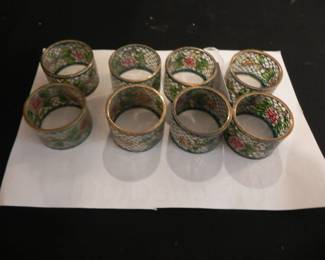 1920's Asian Napkin Rings