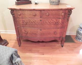 Tiger Oak Dresser