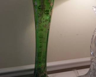 1880s Moser Vase