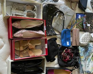 Great shoes and purses