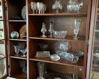 Fostoria and Waterford items