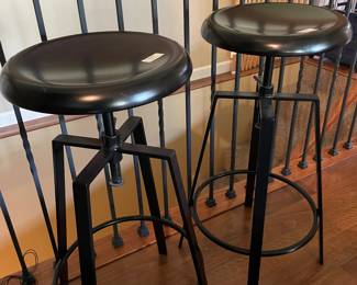 Nice metal barstools