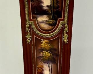 (2) Decorative Pedestals with Marble Tops