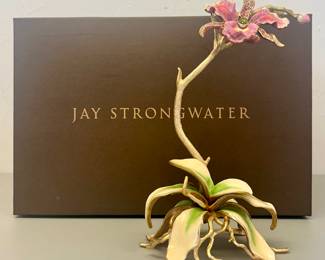Item 42:  Jay Strongwater Marietta Orchid - 12":  $795