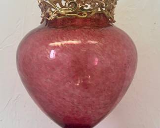 Item 8:  Jay Strongwater Apothecary Jar with Butterfly Top - 20.5":  $745