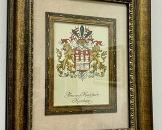 Coat of Arms Framed Print