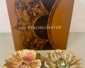 Item 36:  (2) Jay Strongwater Trinket Trays:  $195