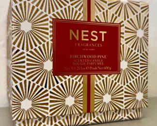 Item 24:  New Nest Birchwood Pine Candle (21.1 oz.):  $48