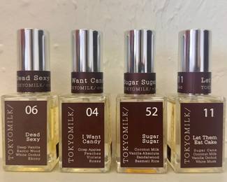 Item 10:  (4) Toyko Milk Perfumes:  $95/All