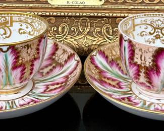 (2) Tea Cups 