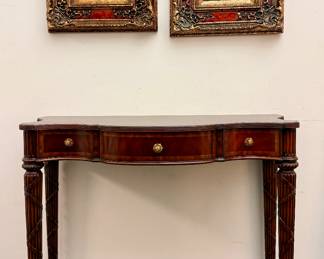 Maitland-Smith Demi-Lune Table