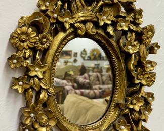 Carved Gold Gilt Mirror
