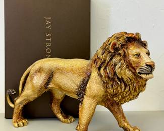 Item 54:  Jay Strongwater Lion Limited Edition 243/300:   $2995