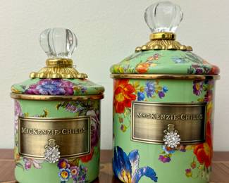 MacKenzie-Childs Canisters