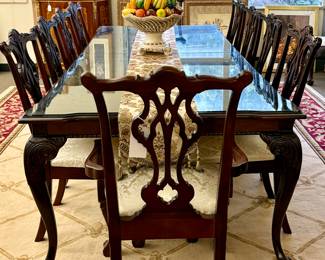Dining Table & 12 Chairs