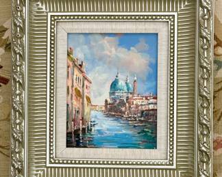 Oil on Canvas, Signed