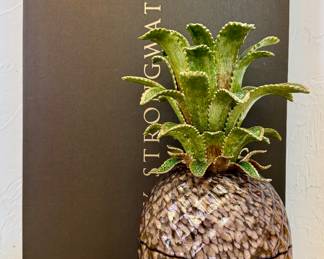 Item 55:  Jay Strongwater Pineapple - 17":  $1995