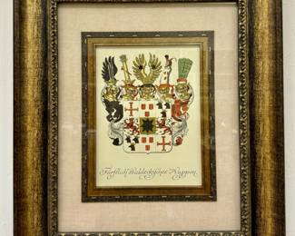 Coat of Arms Framed Print
