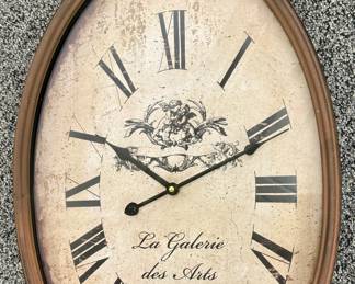 La Galerie des Arts Wall Clock