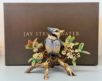 Item 53:  Jay Strongwater Blue Jay:  $625