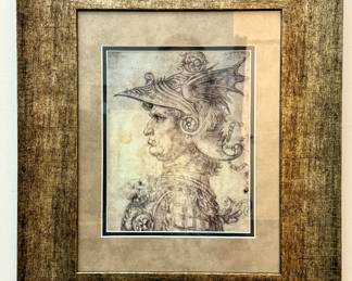 "The Captain" Leonardo da Vinci Framed Print 
