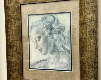Leonardo da Vinci Framed Print