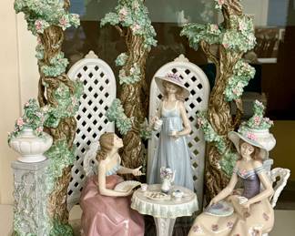 Lladro "Tea in the Garden"