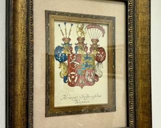 Coat of Arms Framed Print