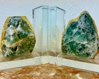 Geode Bookends