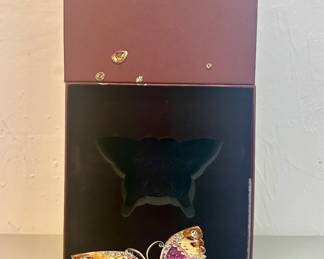 Item 16:  Jay Strongwater Butterfly Figurine:  $235