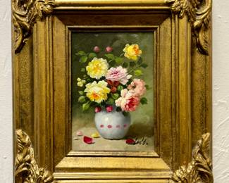 Oil on Canvas, Signed