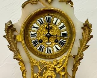 Marble Mantle Clock