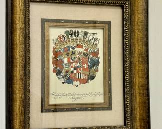 Coat of Arms Framed Print