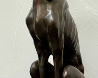 "Greyhound" Bronze Sculpture
