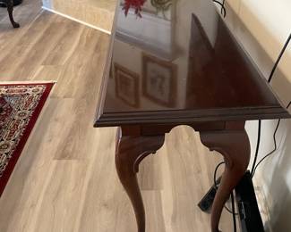 Sofa table $125.00. 54”w 16”d 27.5”t