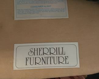 (2) Green floral wingback chairs $300.00 pair 31”w 30”d 43”t