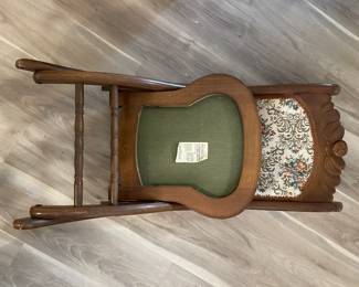 Folding rocker $90.00 18”w 29”d 32”t