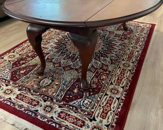 Drop leaf coffee table $150.00. 51.5”w 14.5”-32”d 17”t