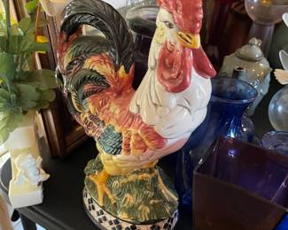 Vintage 1998 CBK Ltd. Rooster hand painted