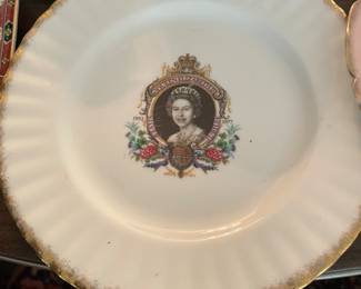 royal kent 1977 queen elizabeth plate