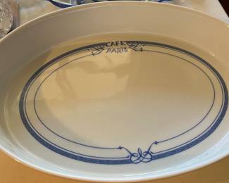 Les Residences Bernardaud cafe paris french platter limoges casserole dish