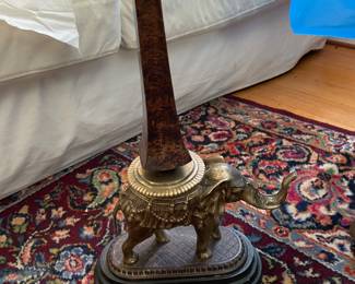 Brass elephant parthanenon 