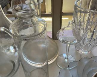 glass container with top