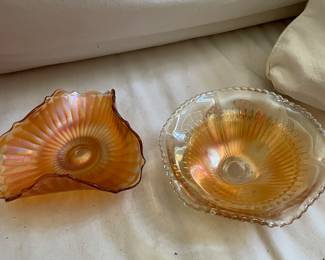 marigold depression glass