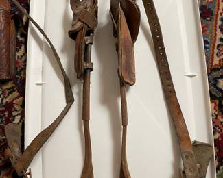 Antique arborist tree spikes to climb trees