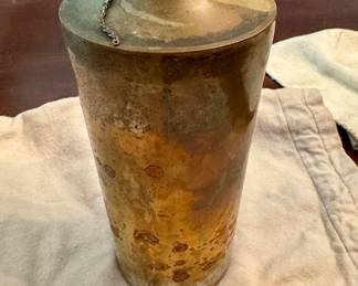 Vintage Brass Cocktail Shaker