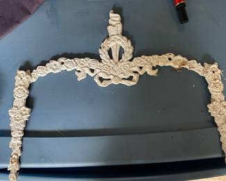 Vintage outdoor metal decoration 