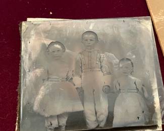 antique tintype photograph